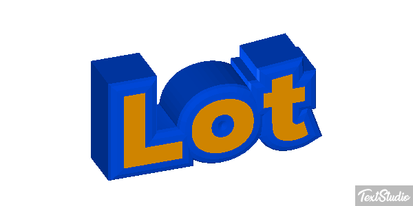 Lot Texteffekt