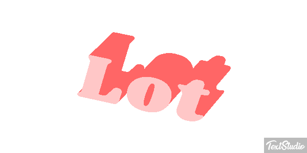 Lot Texteffekt