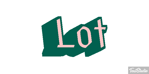 Lot Texteffekt