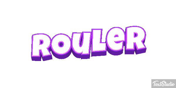 Rouler Effet de texte