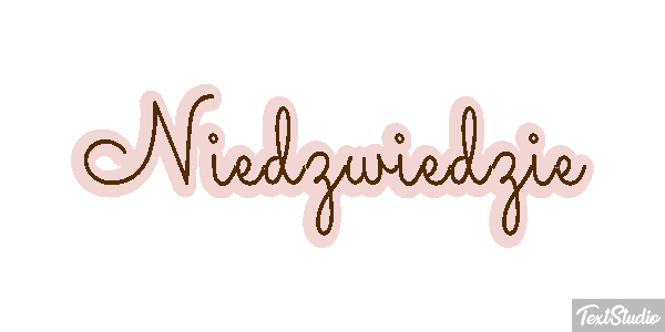 Niedźwiedzie Efekt tekstowy