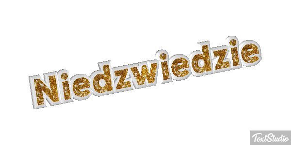 Niedźwiedzie Efekt tekstowy