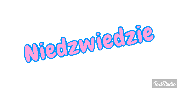 Niedźwiedzie Efekt tekstowy