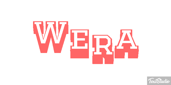 Wera Efekt tekstowy