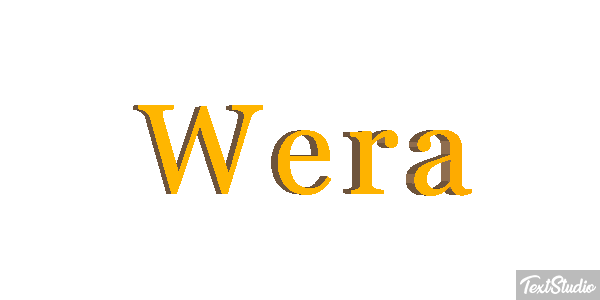 Wera Efekt tekstowy