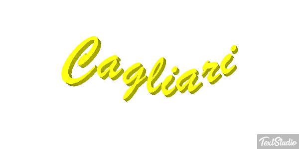 Cagliari Efeito do texto