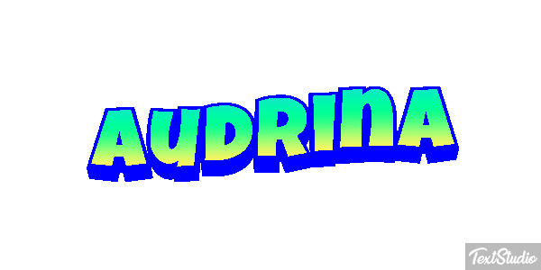 Audrina Text effect