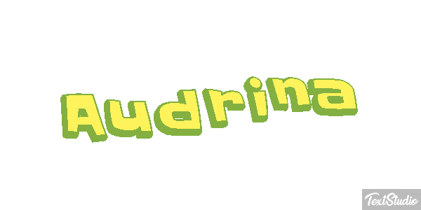 Audrina Text effect