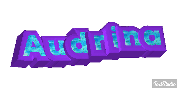 Audrina Text effect