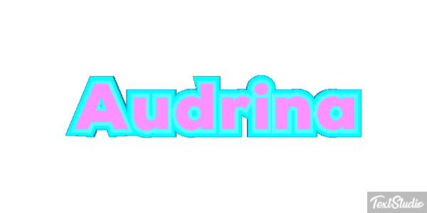Audrina Text effect