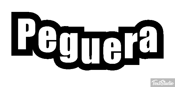 Peguera Efekt tekstowy