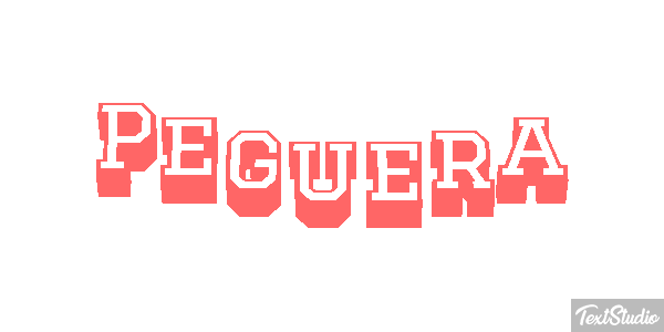 Peguera Efekt tekstowy
