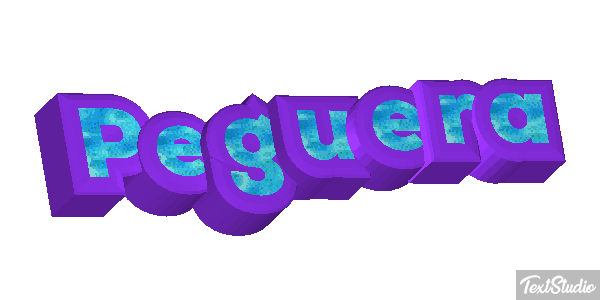 Peguera Efekt tekstowy