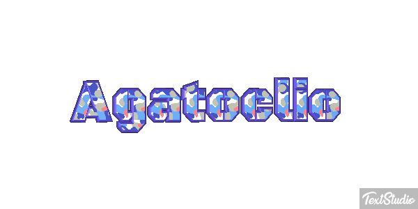 Agatoclio Efecto de texto