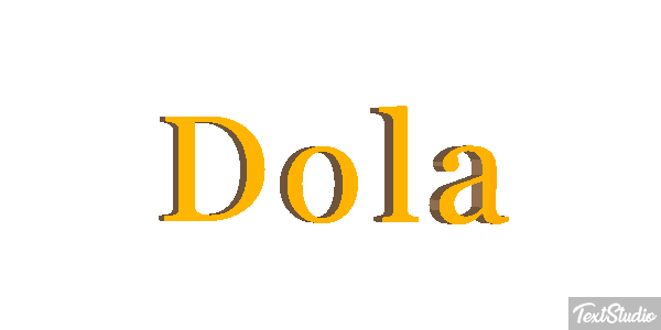 Dola テキスト効果