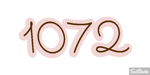 1072 Text effect