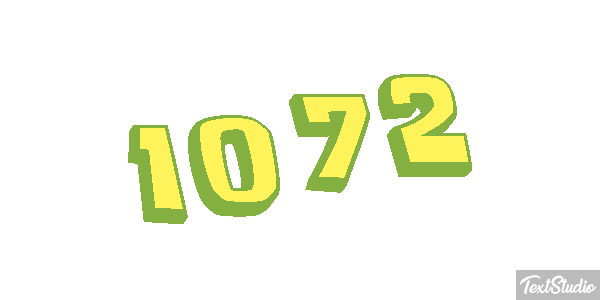 1072 Text effect