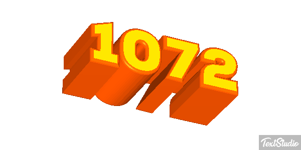 1072 Text effect
