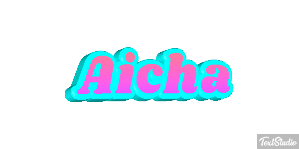Aicha Text effect