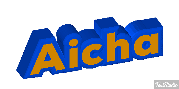 Aicha Text effect