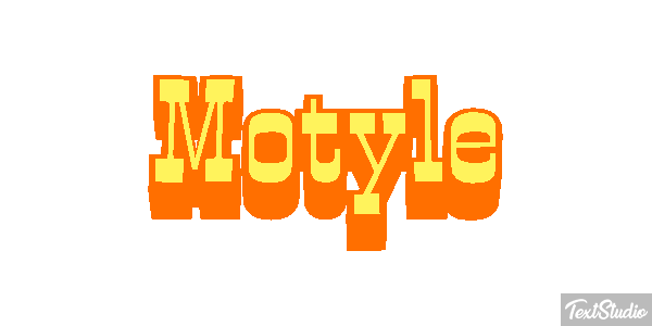 Motyle Effet de texte