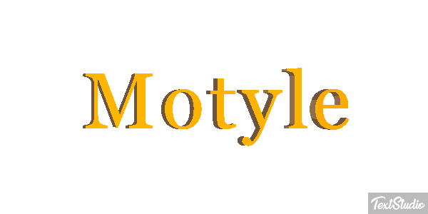 Motyle Effet de texte