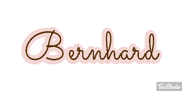 Bernhard Текстовый эффект