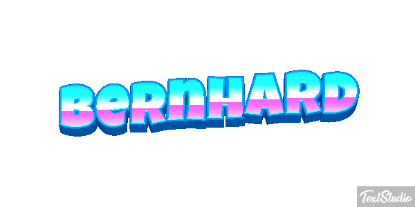 Bernhard Текстовый эффект