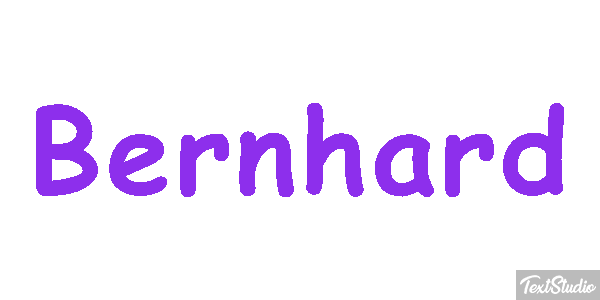 Bernhard Текстовый эффект