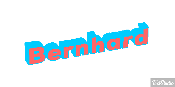 Bernhard Текстовый эффект