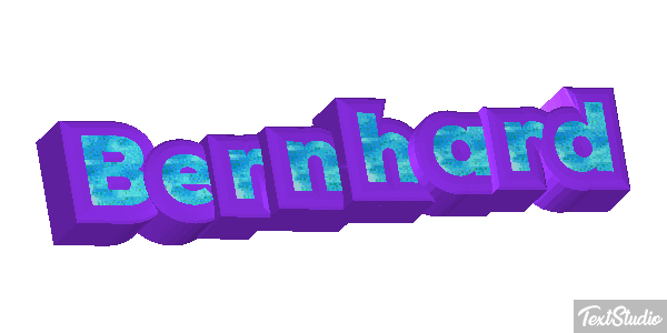 Bernhard Текстовый эффект