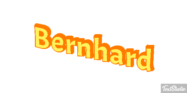 Bernhard Текстовый эффект
