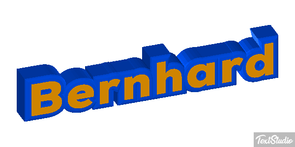 Bernhard Текстовый эффект