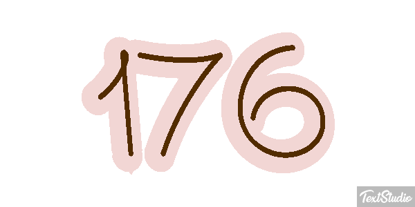 176 Texteffekt
