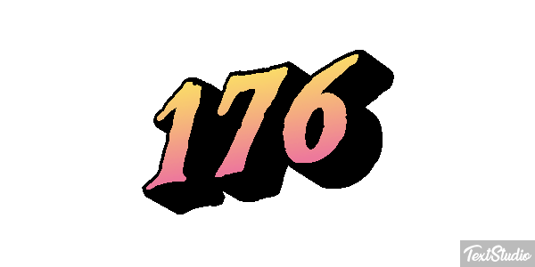 176 Texteffekt