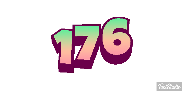 176 Texteffekt