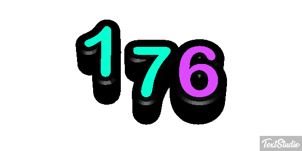 176 Texteffekt