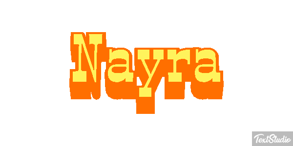 Nayra テキスト効果