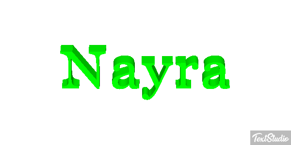 Nayra テキスト効果
