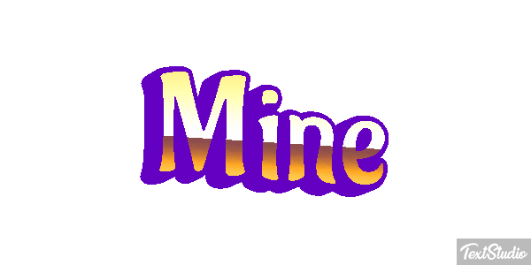 Mine Effetto testo