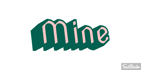 Mine Effetto testo