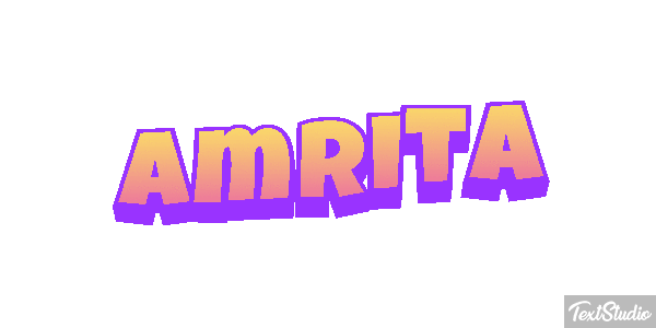 Amrita Text effect
