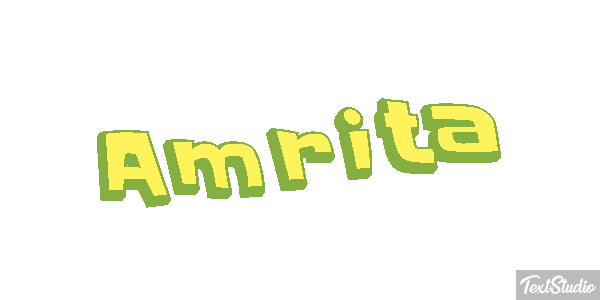 Amrita Text effect