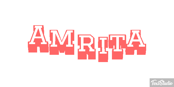 Amrita Text effect