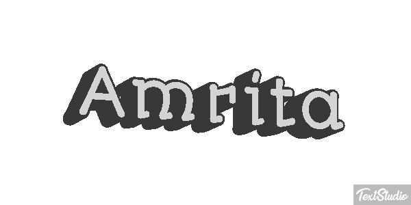 Amrita Text effect