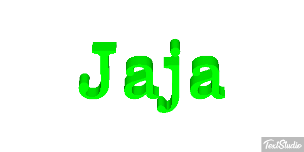 Jaja Texteffekt