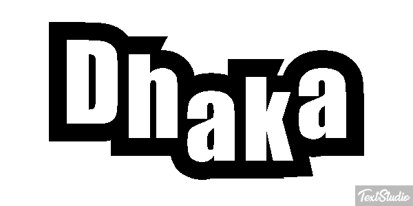 Dhaka Efekt tekstowy