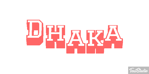 Dhaka Efekt tekstowy