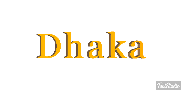 Dhaka Efekt tekstowy
