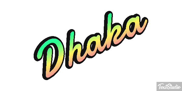 Dhaka Efekt tekstowy